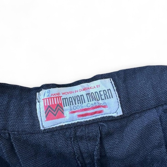 Colorful Embroidered Black Skirt - Picture 2 of 4